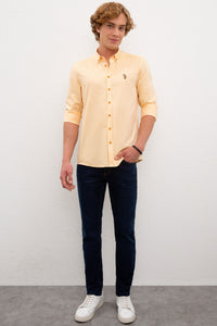Chemise homme CEDCOLOR1 YELLOW FONCE