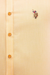 Chemise homme CEDCOLOR1 YELLOW FONCE