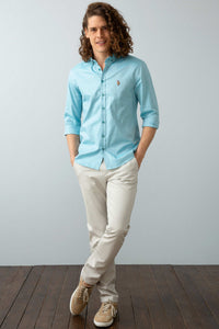 Chemise homme CEDCOLOR1 PETROLE