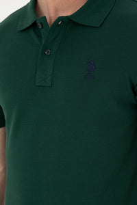 T-SHIRT HOMME BASIC TP04 GREEN-FONCE
