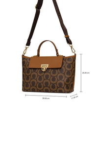 Women's bag US25156 BROWN