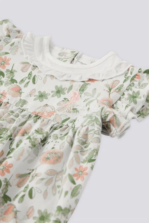 ENSEMBLE BEBE 01 PIECE FLORAL