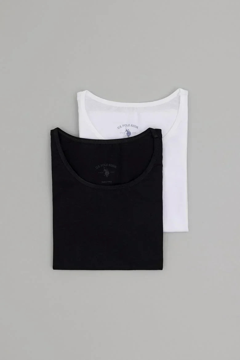 LOT DE 02 DEBARDEURS FILLE BLACK-WHITE