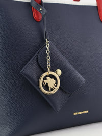 SAC FEMME BLEU MARINE-ROUGE-BLANC