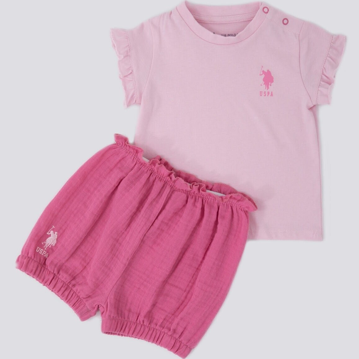 ENSEMBLE BEBE 02 PIECES PINK