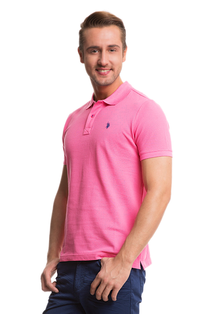 T-shirt POLO homme TP03I PINK VIF