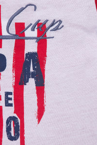 T-shirt garçon HANBAL RED