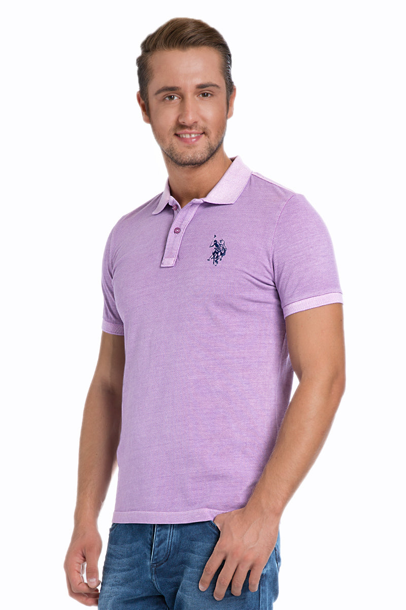 T-shirt POLO homme TJ01I PURPLE
