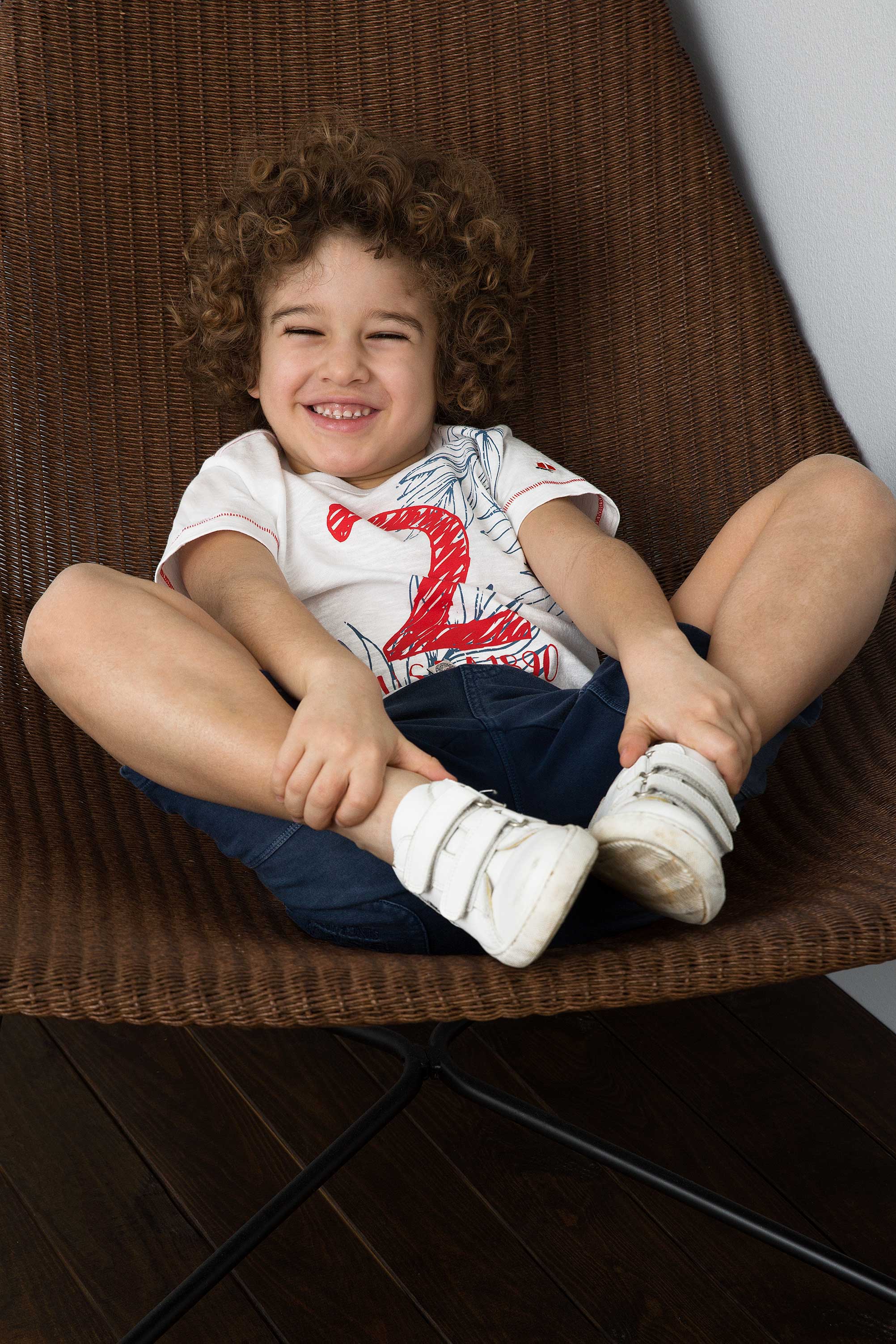 T-shirt garçon AJAYKIDS WHITE