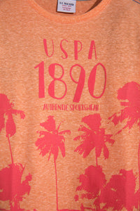 T-shirt garçon BOLONGA ORANGE