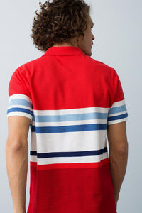 T-shirt POLO homme MASHONA RED