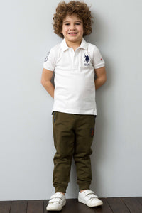 T-shirt garçon DT01I WHITE