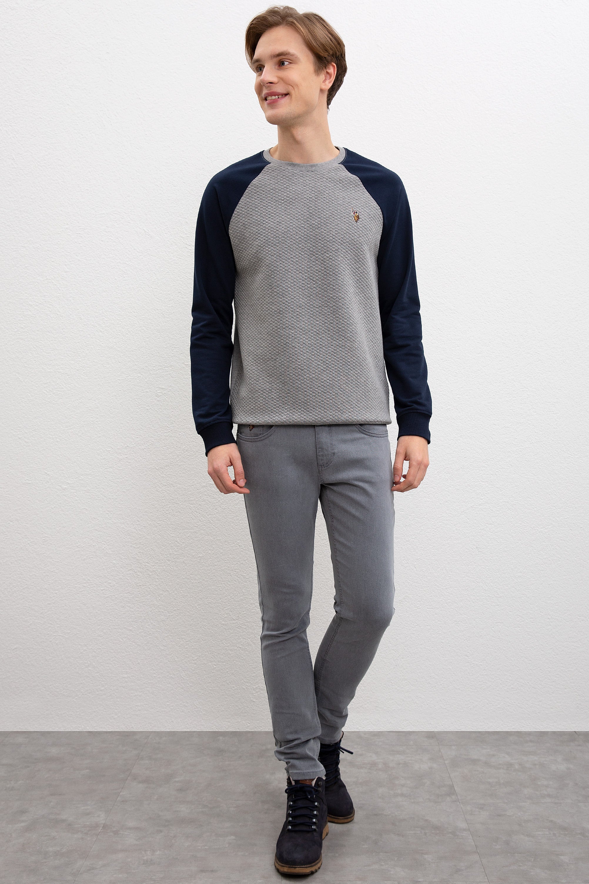 Pull LYMAN NAVY BLUE