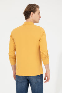 SWEAT-SHIRT HOMME GTP01 YELLOW FONCE