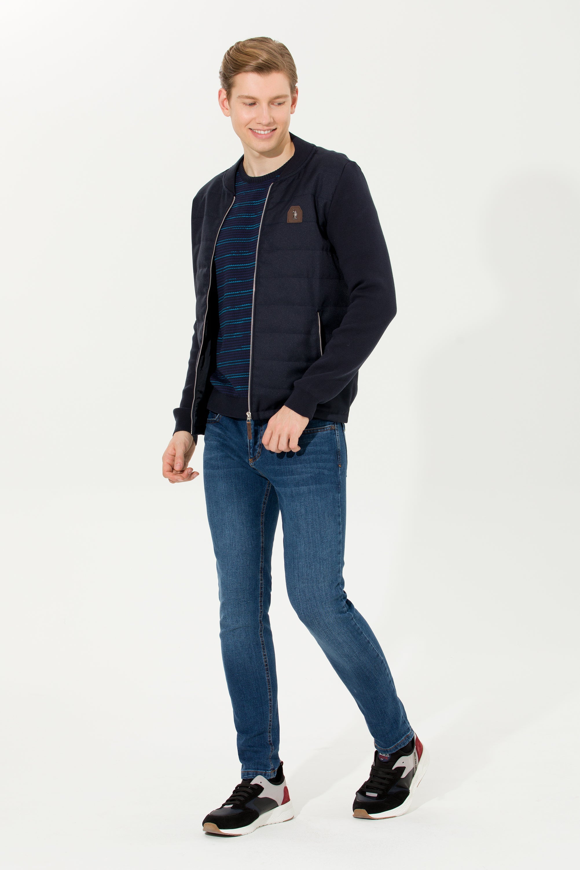 BLOUSON BLEU MARINE GERDA - 1455255VR033