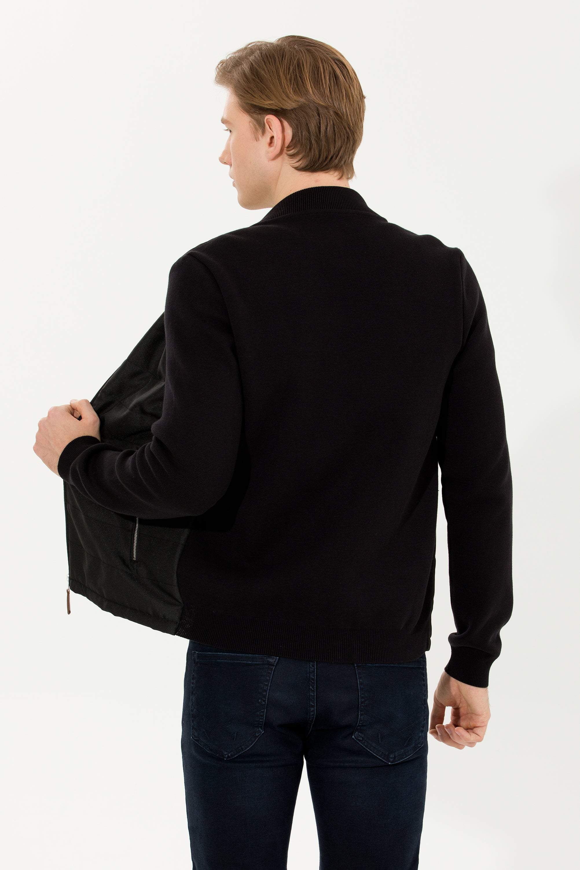 BLOUSON NOIR GERDA - 1455255VR046