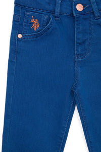 PANTALON FILLE RC-ISSYKIDS BLUE LIGHT