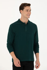 SWEAT-SHIRT HOMME GTP01 GREEN FONCE
