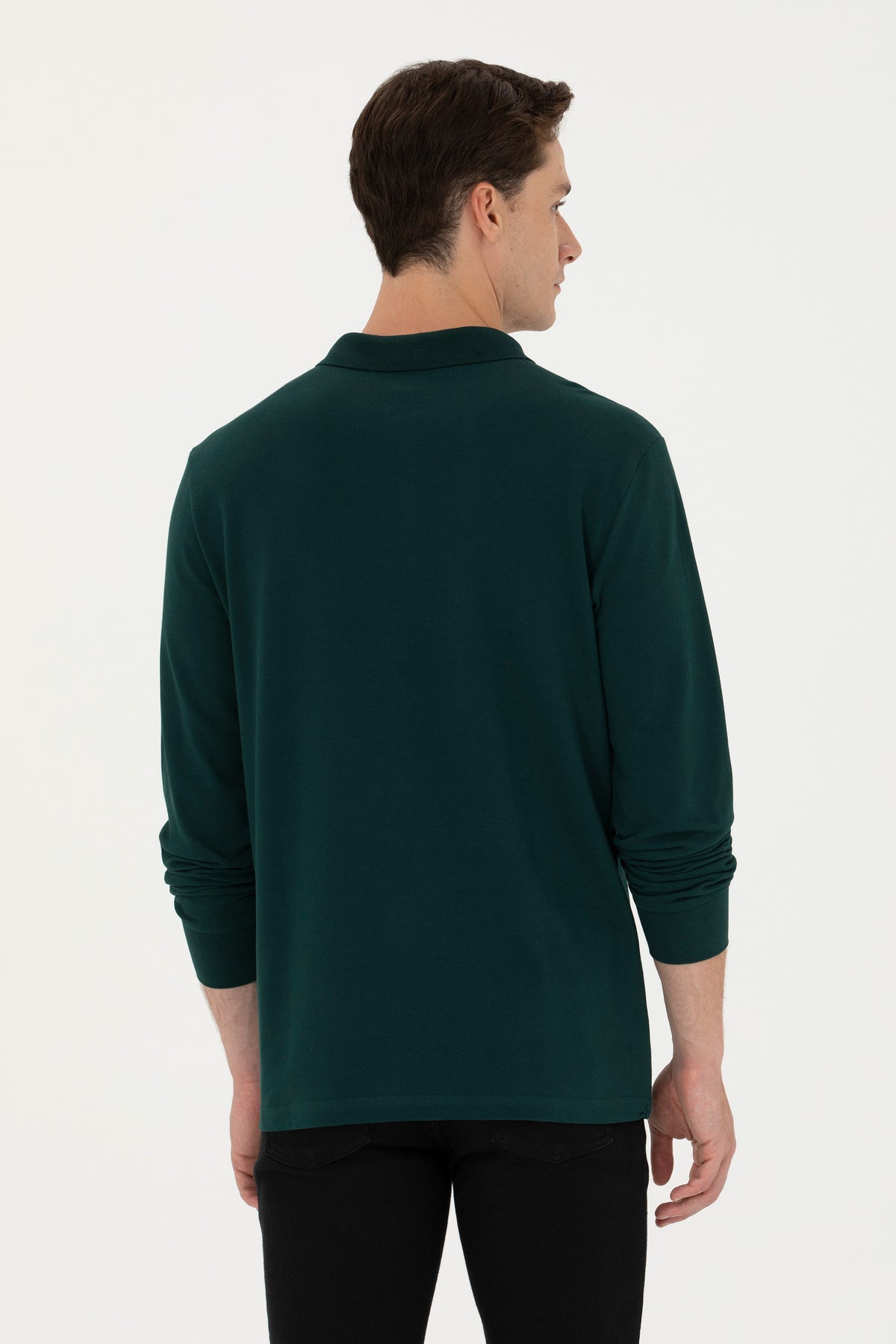 SWEAT-SHIRT HOMME GTP01 GREEN FONCE