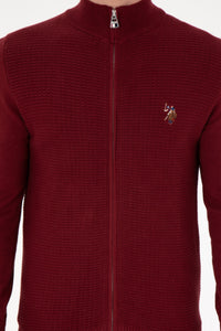 Cardigan GUNNER Burgundy