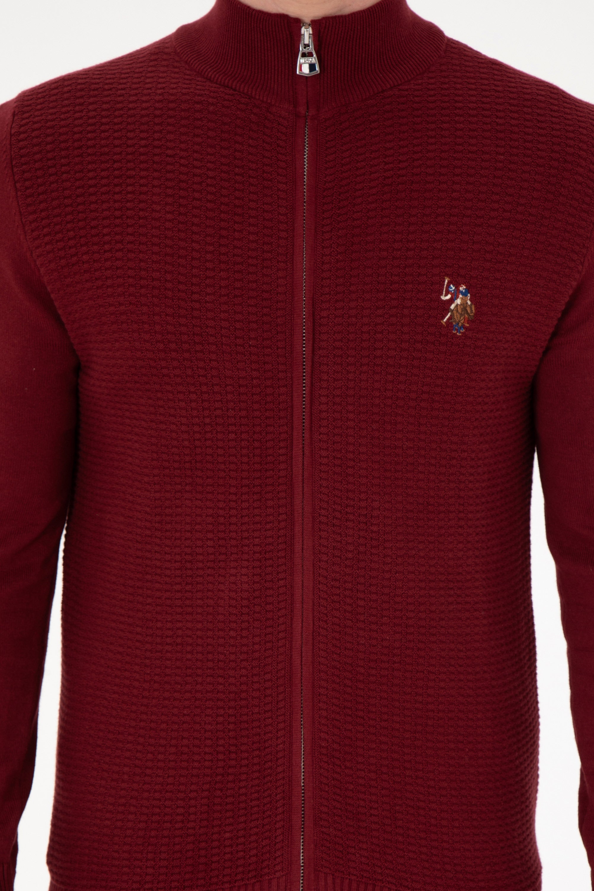 Cardigan GUNNER Burgundy