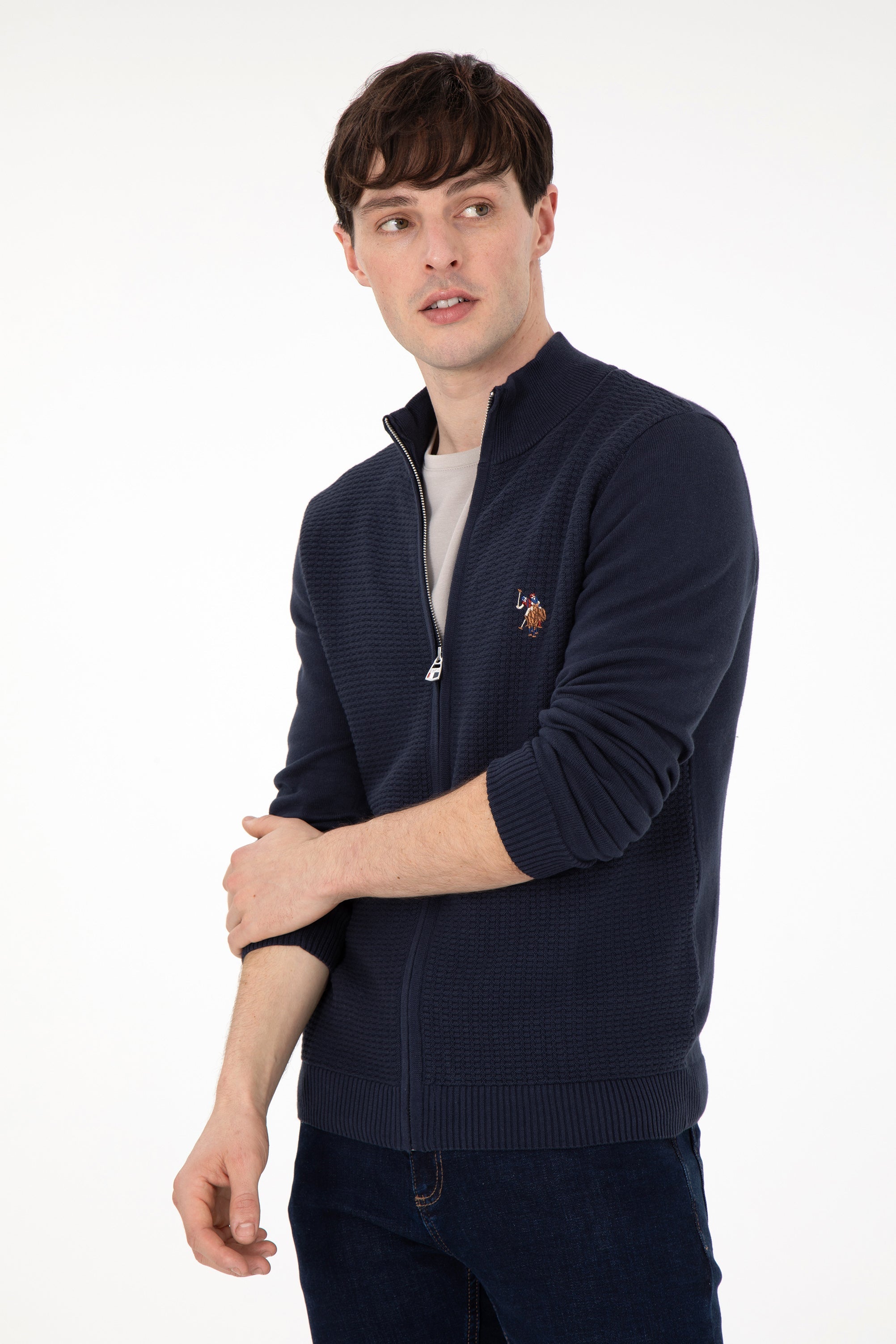 Cardigan GUNNER Navy Blue