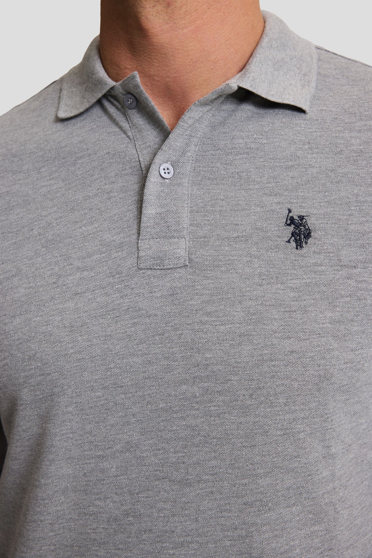 SWEAT-SHIRT HOMME GTP01 MELANGE GREY