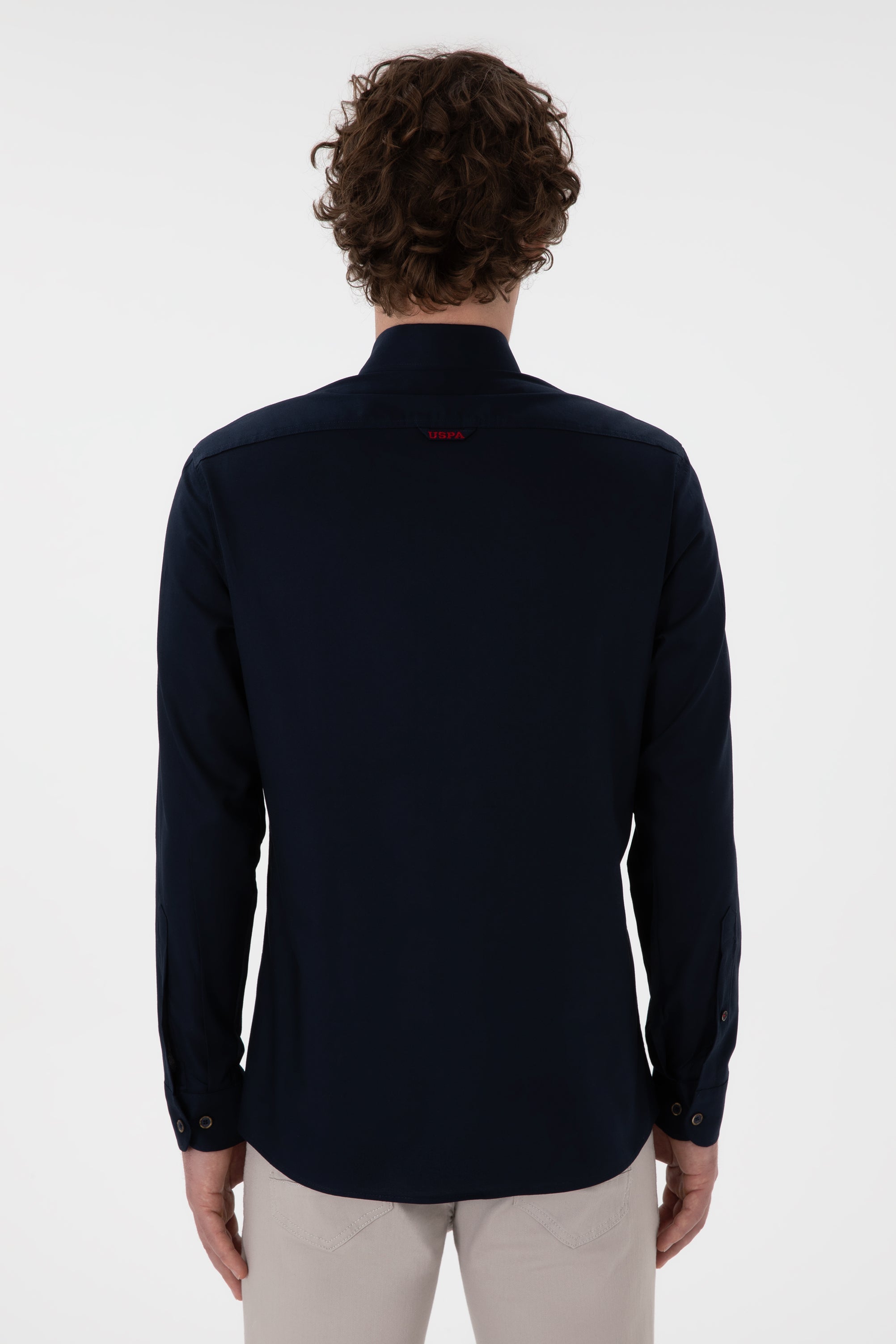 Woven Shirt CEDCOLOR NAVY BLUE
