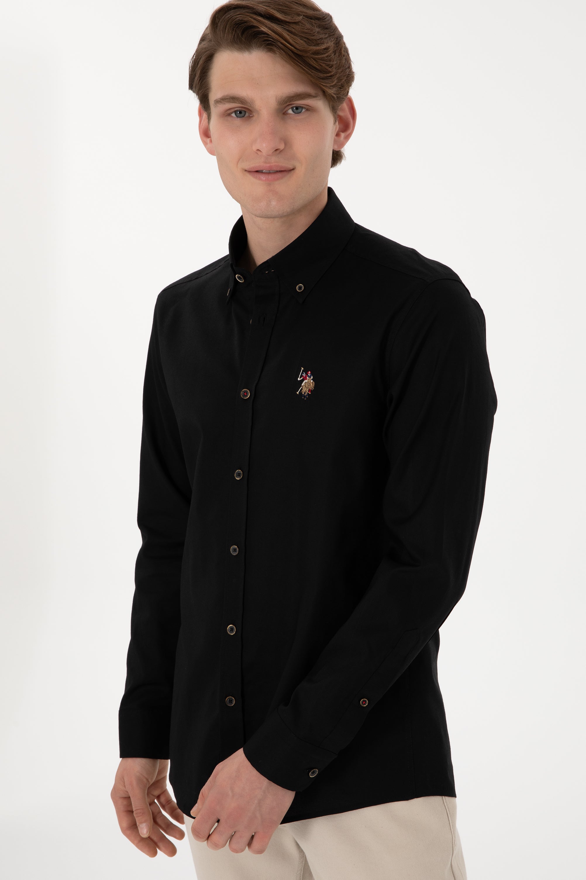 Woven Shirt CEDCOLOR BLACK