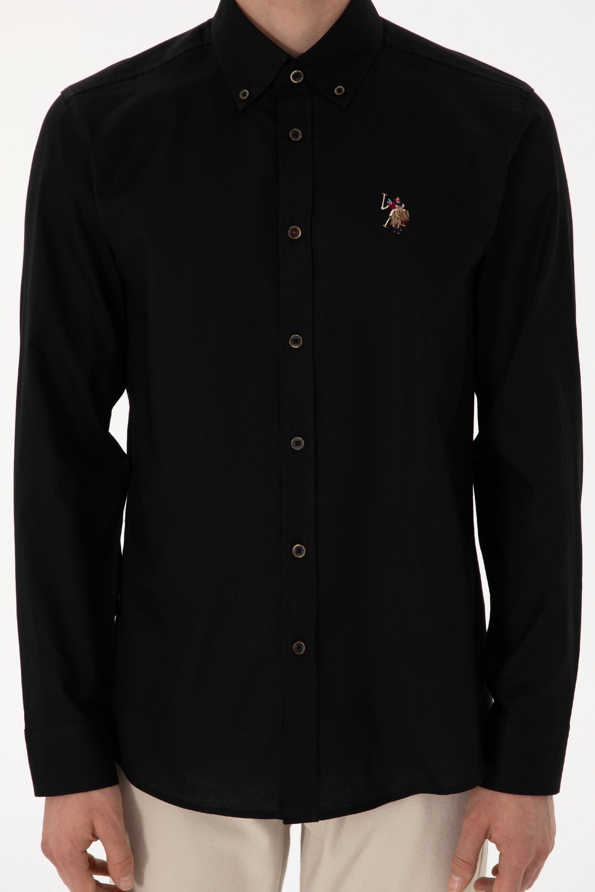 CHEMISE HOMME CEDCOLOR BLACK