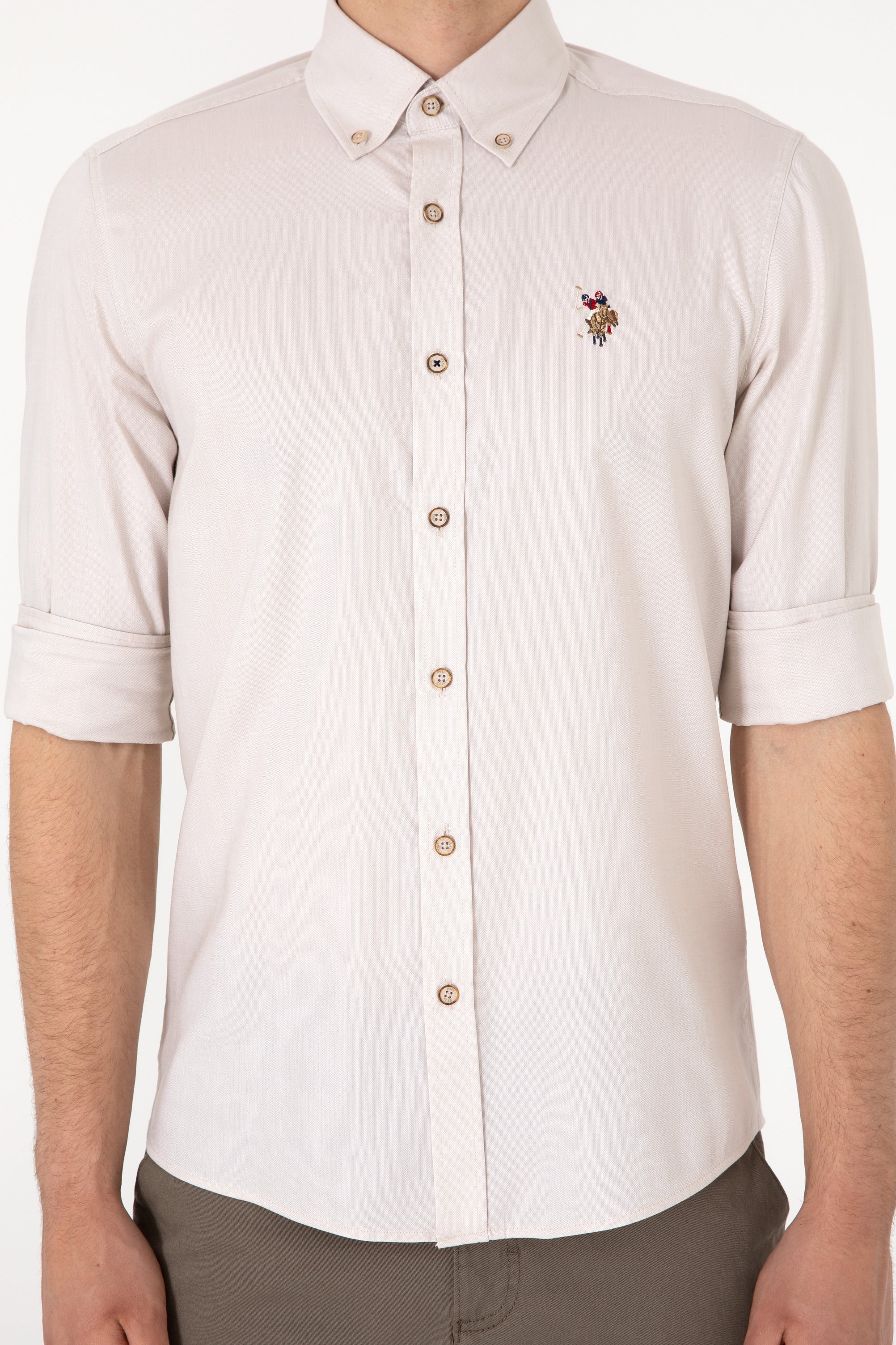 Woven Shirt CEDCOLOR STONE