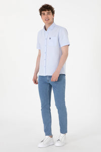 CHEMISE HOMME GOXY LIGHT-BLUE