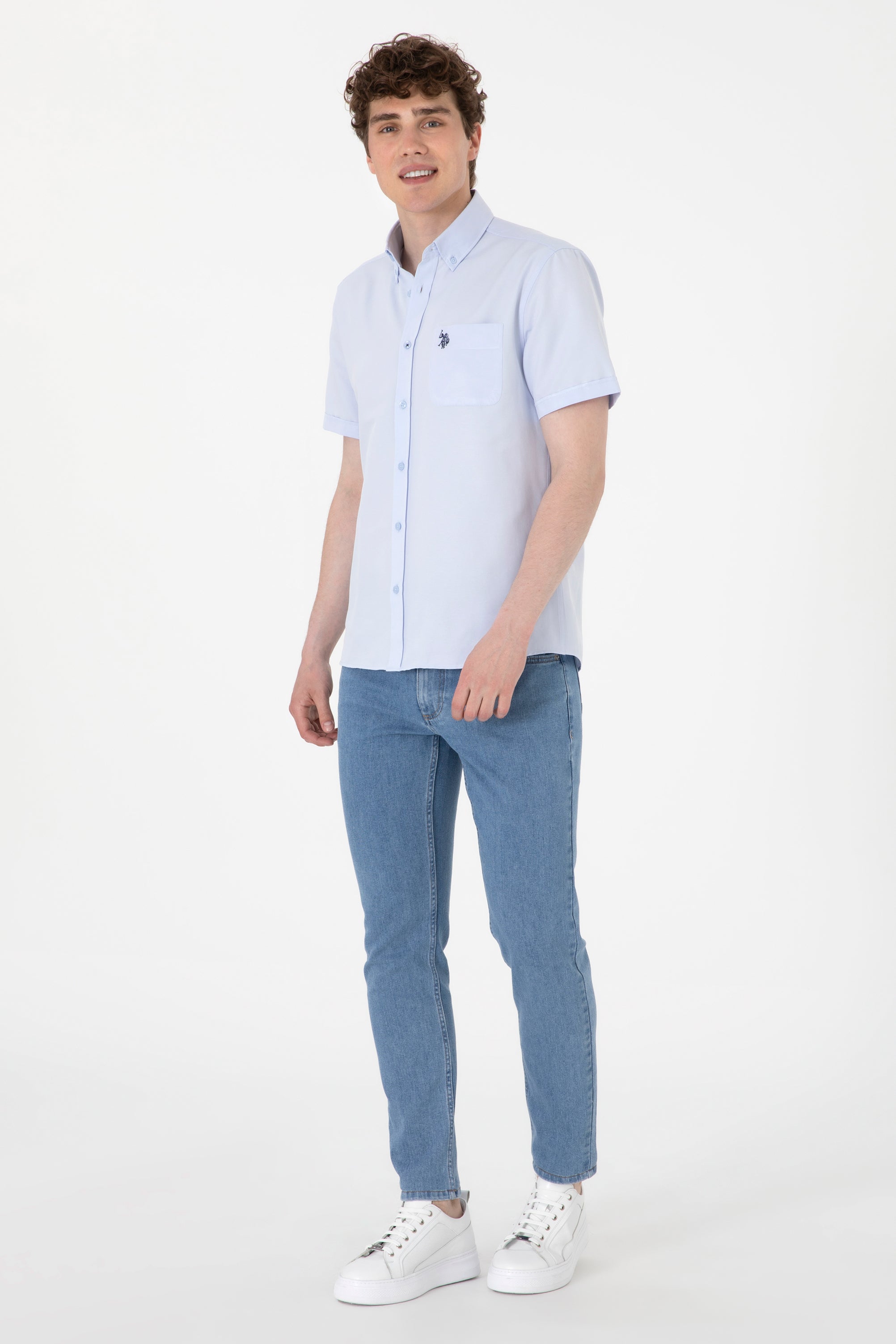 CHEMISE HOMME GOXY LIGHT-BLUE