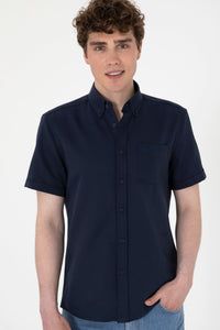 CHEMISE HOMME GOXY NAVY-BLUE