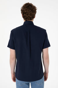 CHEMISE HOMME GOXY NAVY-BLUE