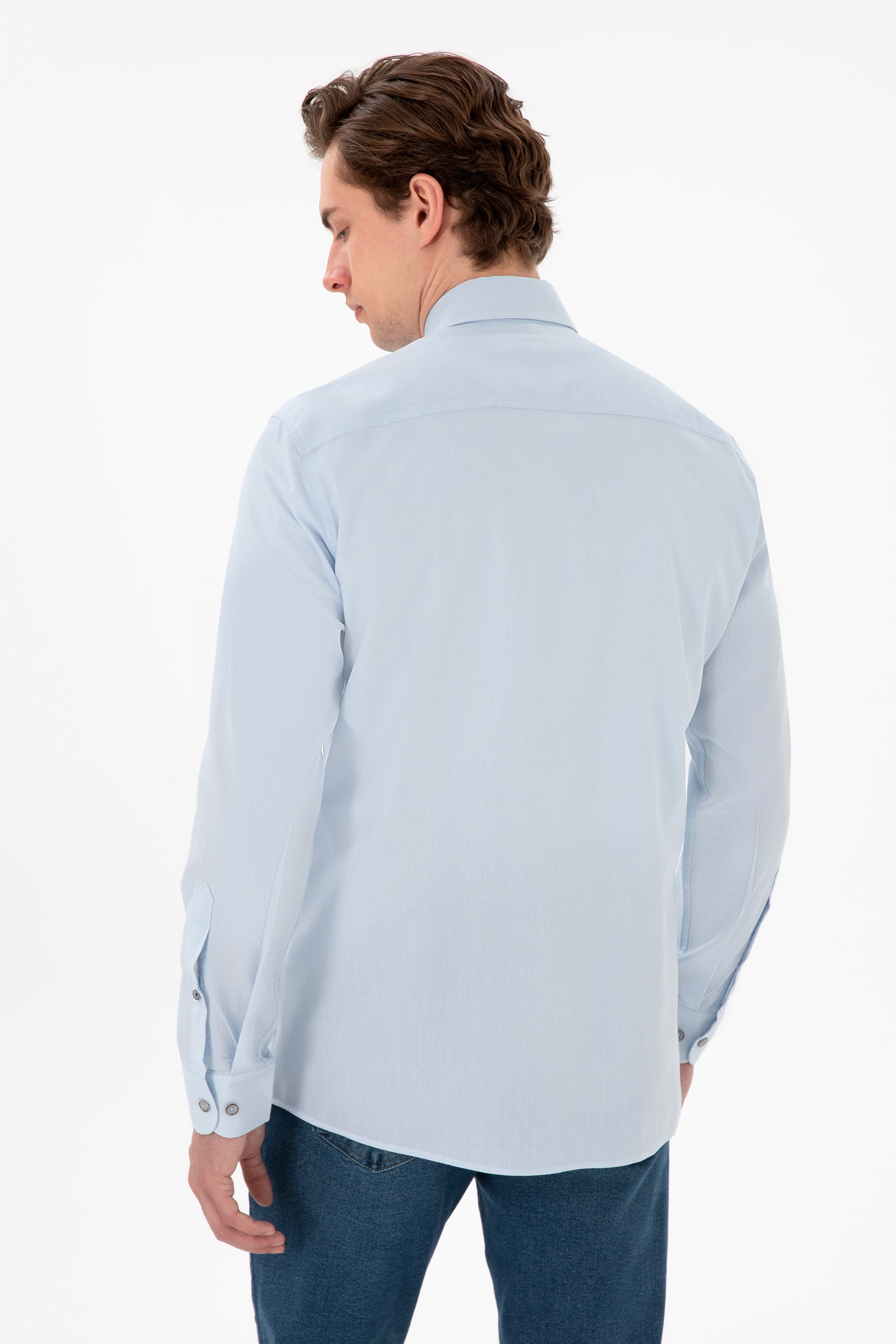 Woven Shirt NOVAYA LIGHT BLUE