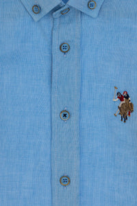 CHEMISE GARCON CEDCOLORKIDS LIGHT-BLUE
