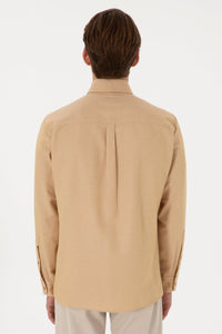 Woven Shirt GOXREG CAMEL