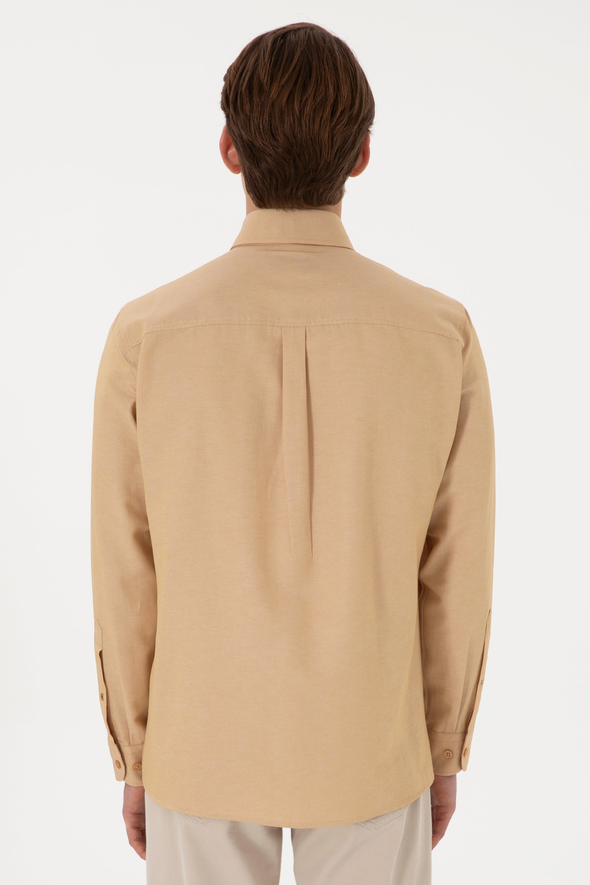 Woven Shirt GOXREG CAMEL
