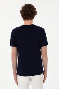 T-SHIRT HOMME GTS01 NAVY-BLUE