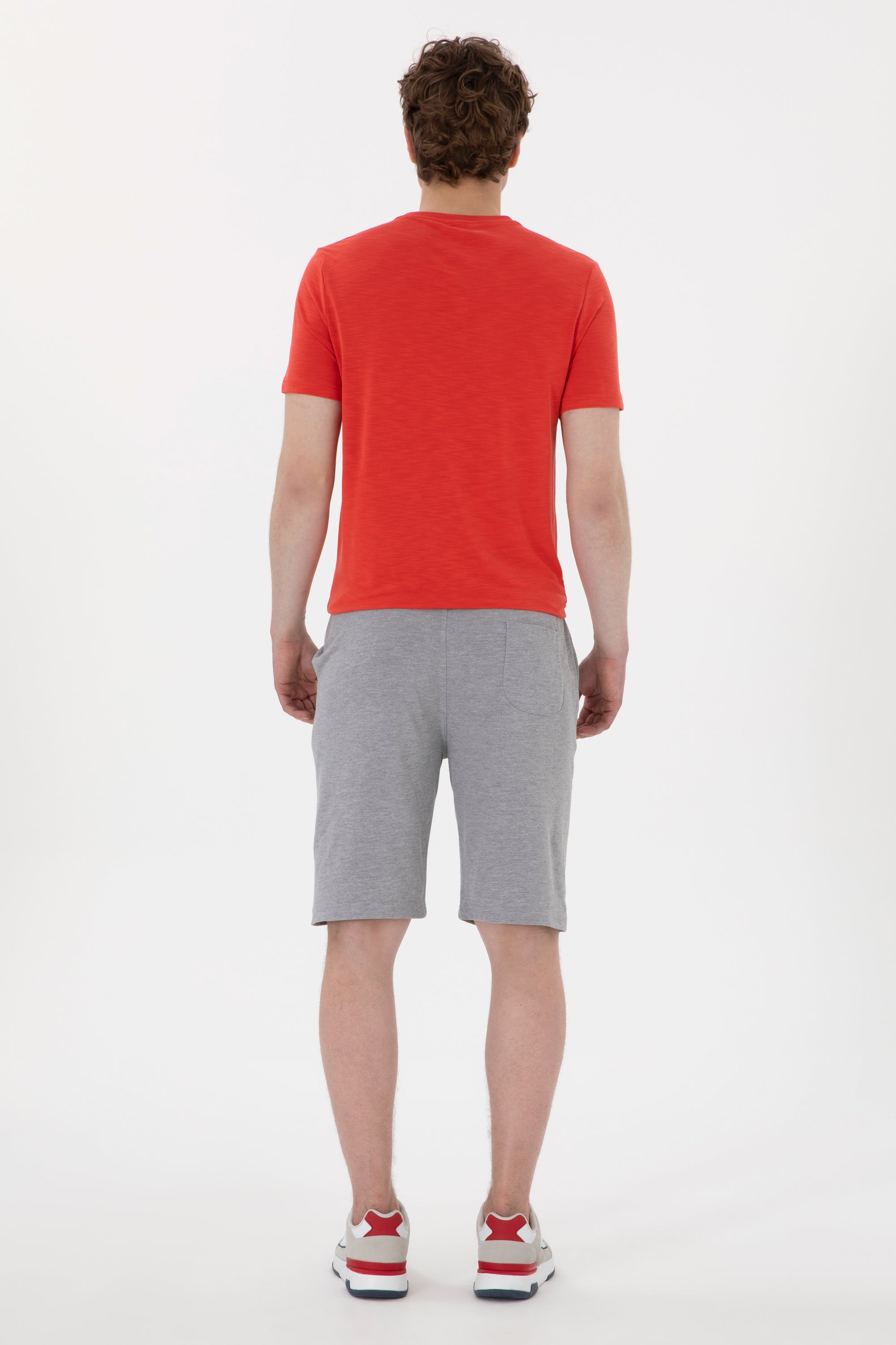 SHORT HOMME MARKO GREY-MELANGE