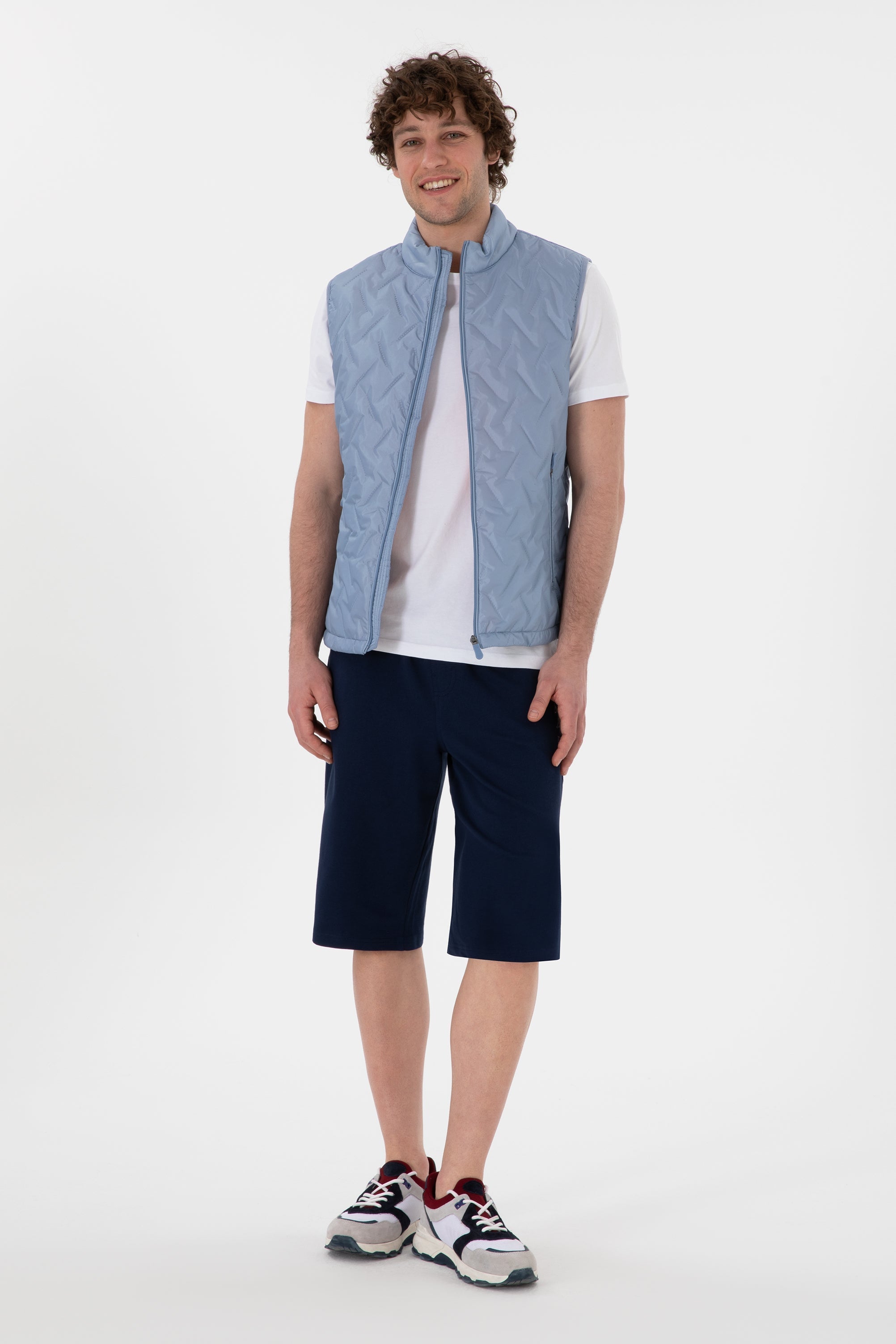 SHORT HOMME DUSTY NAVY-BLUE