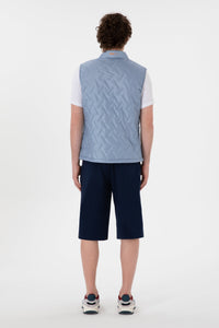 Jersey Short DUSTY NAVY BLUE