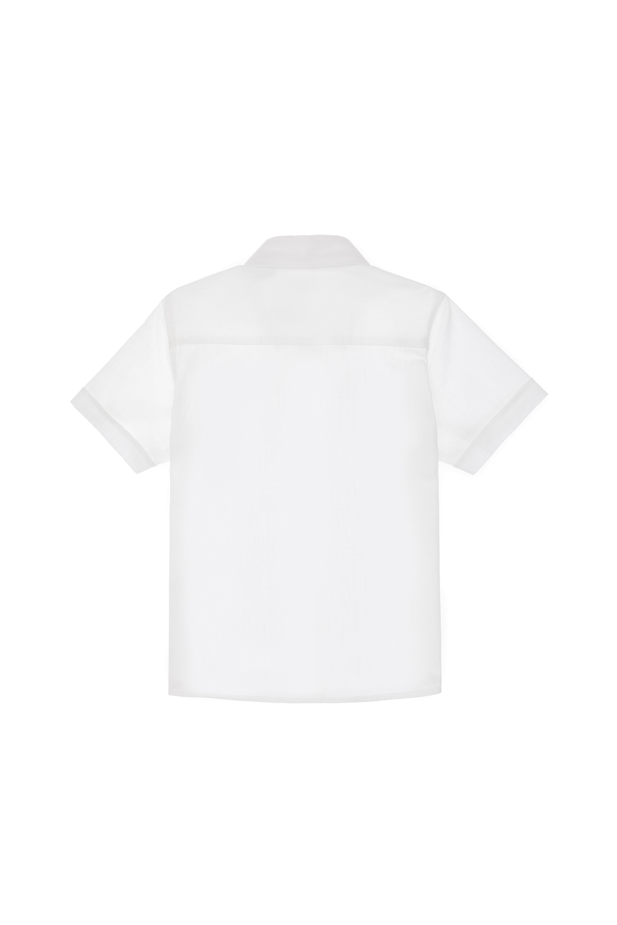 Woven Shirt ELFYKIDS WHITE
