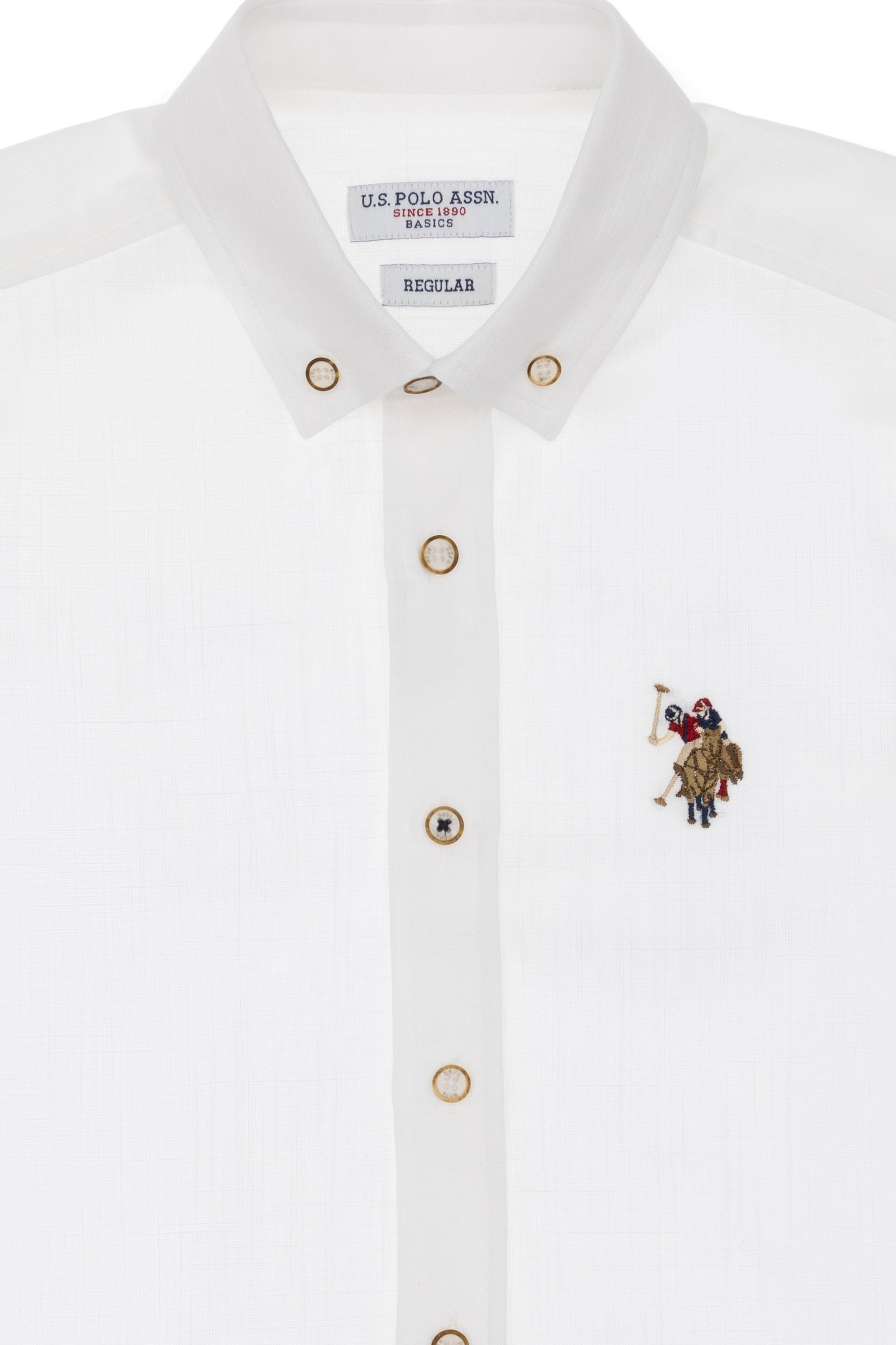 Woven Shirt ELFYKIDS WHITE