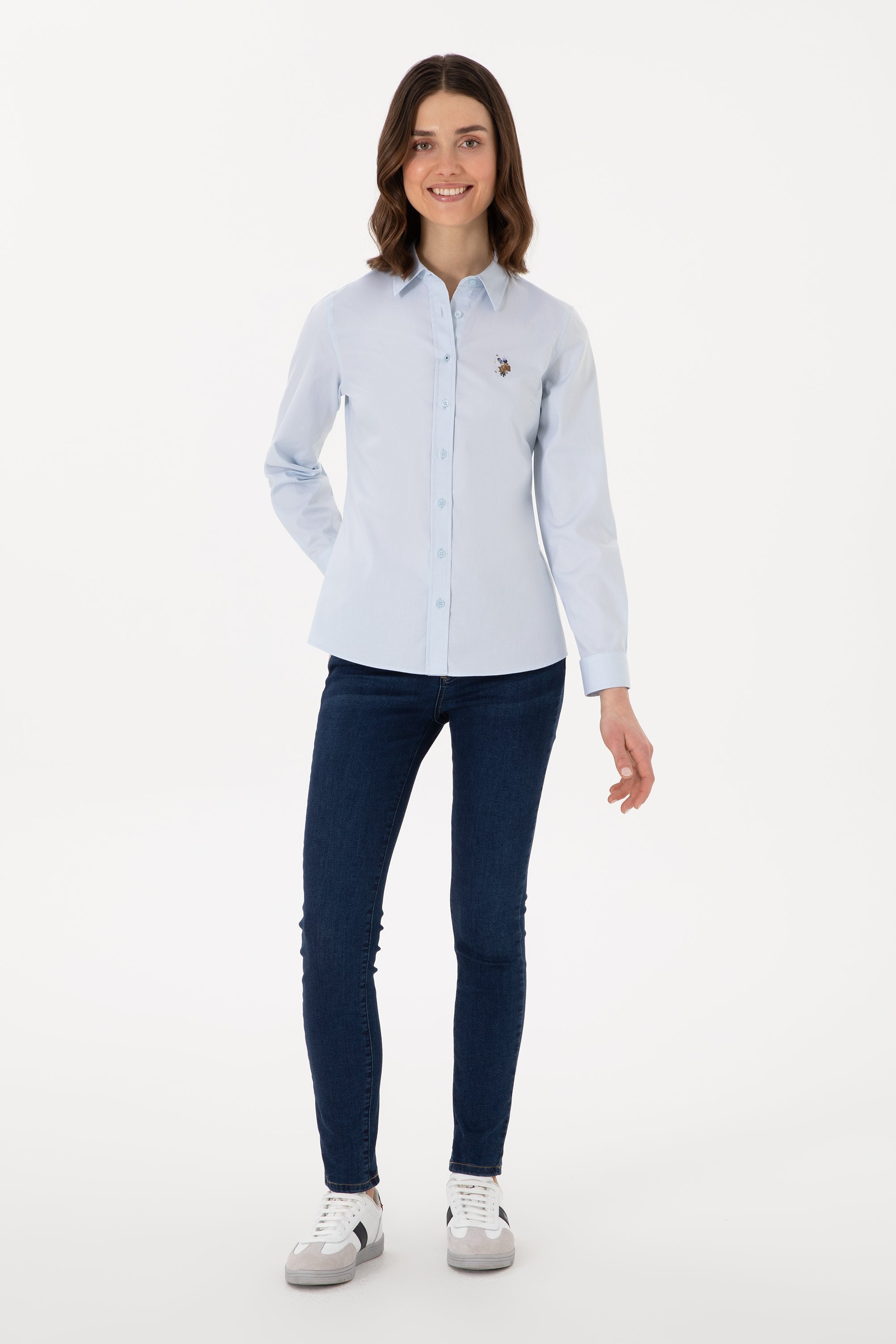 Woven Shirt CRISCOLOR LIGHT BLUE