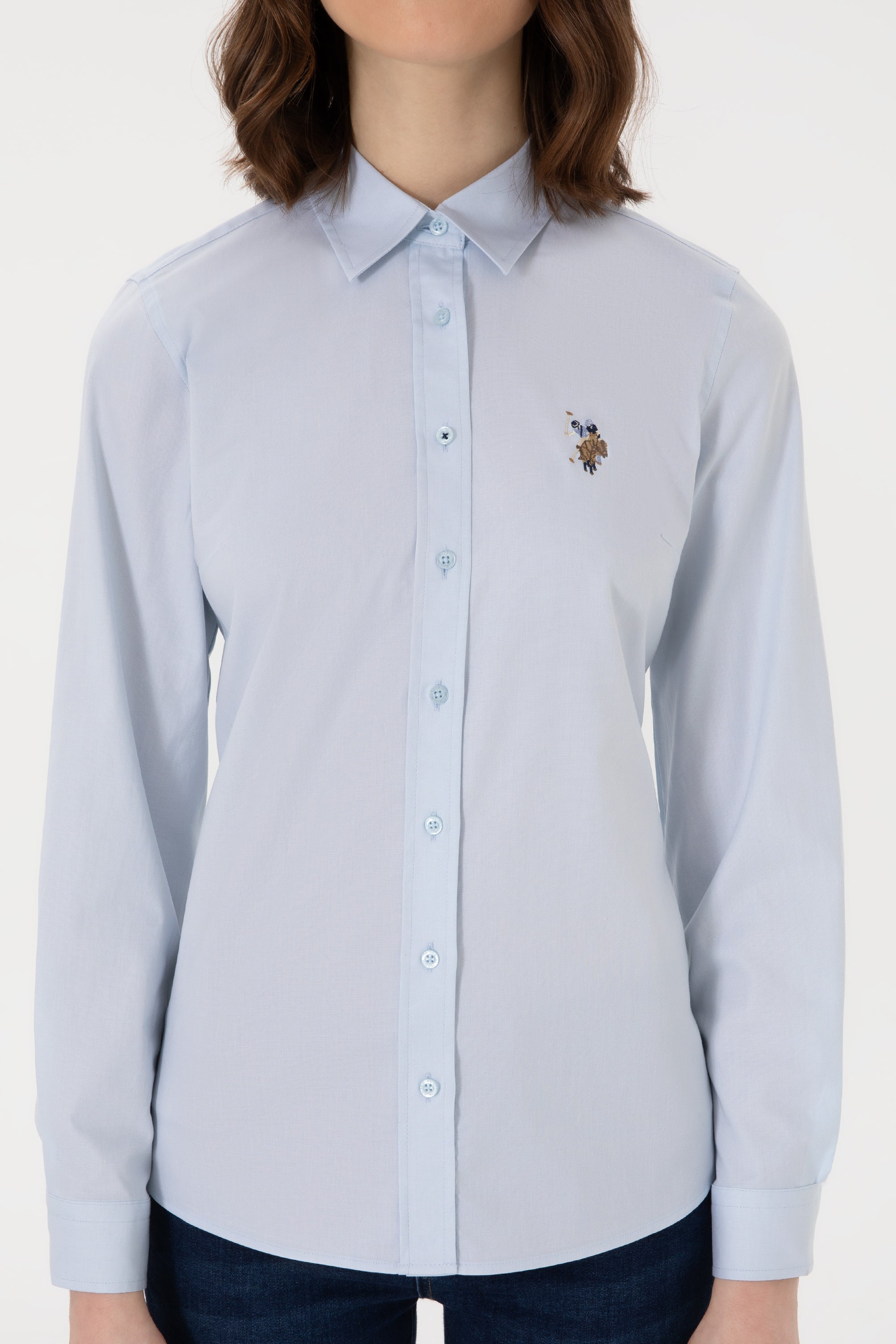 Woven Shirt CRISCOLOR LIGHT BLUE