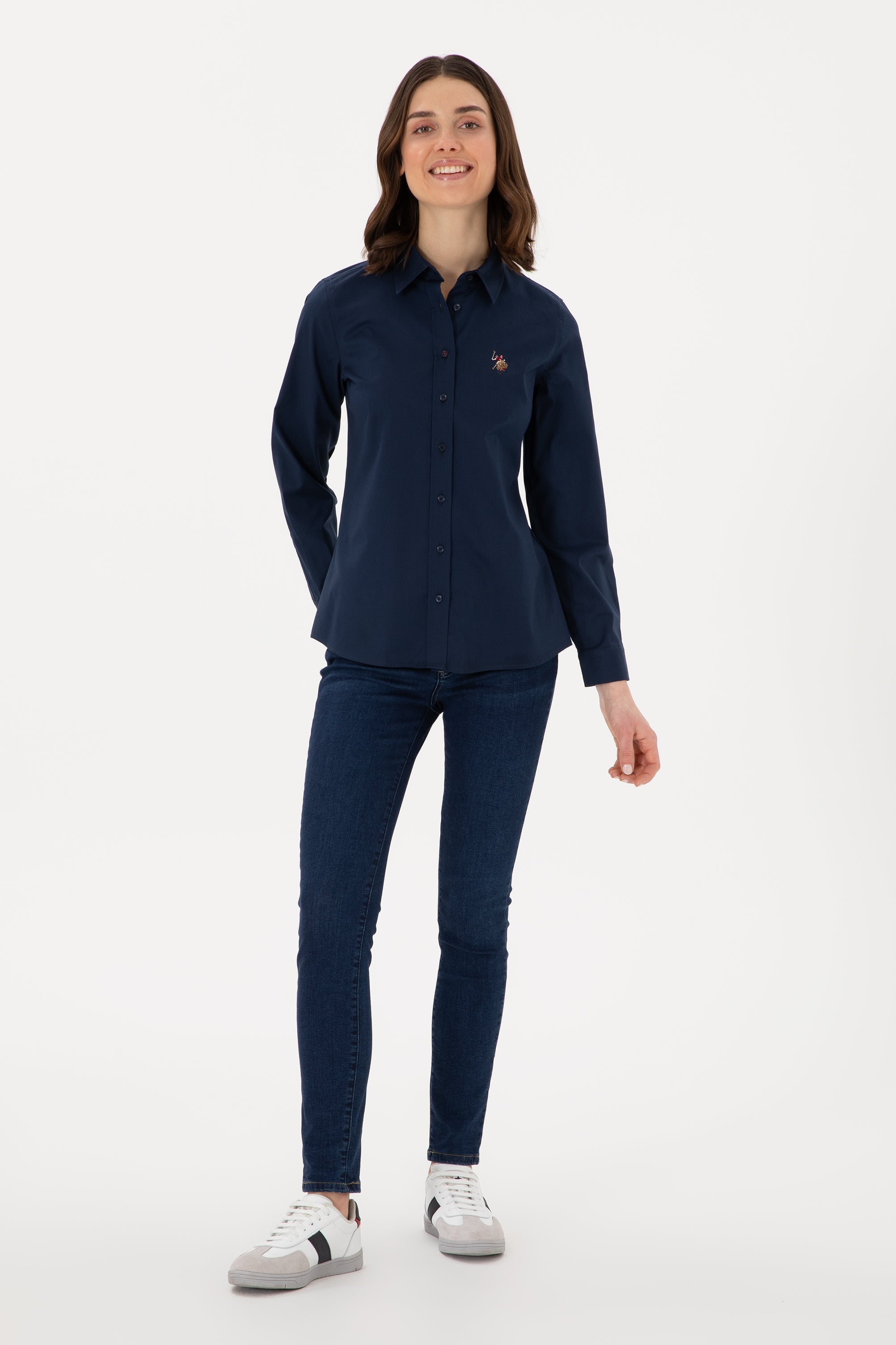 Woven Shirt CRISCOLOR NAVY BLUE