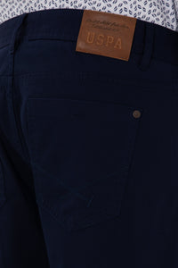 Woven casual trouser MICHES NAVY BLUE