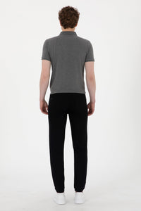 Woven casual trouser CARLOS BLACK